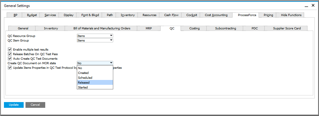 ProcessForce Automated QC Test Creation 2